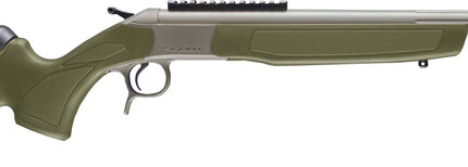CVA SCOUT TD V3 450BM 22" - STAINLESS/OD GREEN SYNTHETIC
