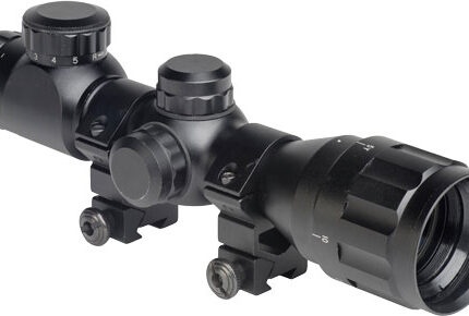 HATSAN OPTIMA 4x32CE AO - COMPACT SCOPE W/ RINGS & CAPS