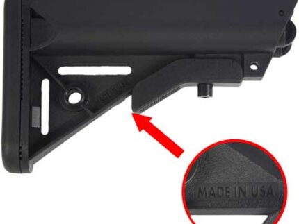 J&E 3RD GEN ARMORY SOPMOD - AR15 BUTTSTOCK BLACK
