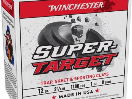 WINCHESTER TARGET 12GA 2.75" - 1OZ #8 1180FPS 250RD CASE LOT