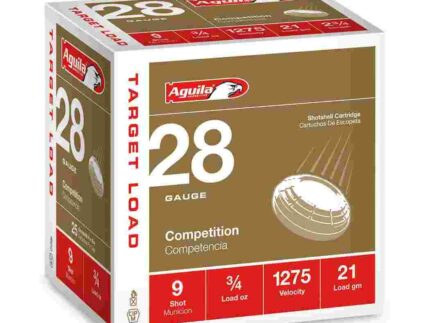 Aguila Ammunition Target 28ga Birdshot 2.75 inch Shotgun Shells - #9 Shot | 3/4oz | 1275 fps | 25rd Box
