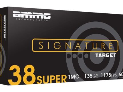 Ammo Inc Signature .38 Super Handgun Ammo - 135 Grain | TMC | 50rd Box