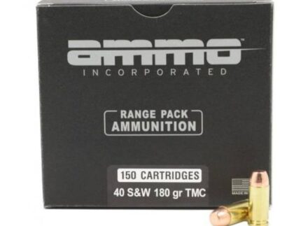 Ammo Inc Signature Range .40 S&W Handgun Ammo - 180 Grain | TMC | 150rd Box