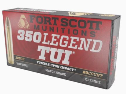 Fort Scott Munitions 350 Legend Rifle Ammo - 125gr | 20rd Box