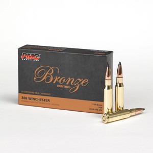 PMC Bronze .308 Winchester Rifle Ammo - 150 Grain | SP | 20rd Box