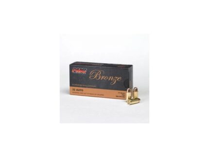 PMC Bronze  .32 ACP Handgun Ammo - 71 Grain | FMJ | 50rd Box