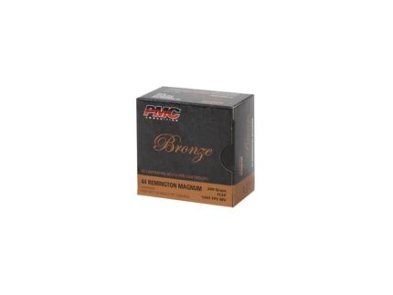 PMC Bronze .44 Magnum Handgun Ammo - 240 Grain | TCSP | 25rd Box