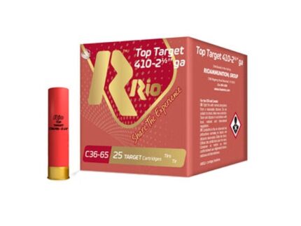 Rio TT410 .410ga 2.5 inch Shotgun Shells - #9 | 1/2 oz. | 1200 fps | 25rd Box