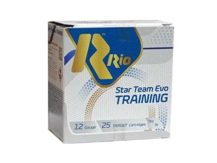 Rio Star Team Training 12ga Target Load 2.75 inch Shotgun Shells - #7.5 | 1 oz. | 1200 fps | 25rd Box