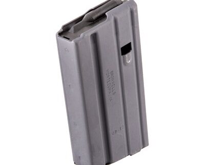 AR-15  MAGAZINE SS 223/5.56 20RD ALUMINUM GRAY