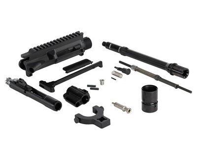 BRN-4 STRIPPED BARREL,10.4'' MEDIUM, 1-7, 1/2''-28,BLK NITRIDE