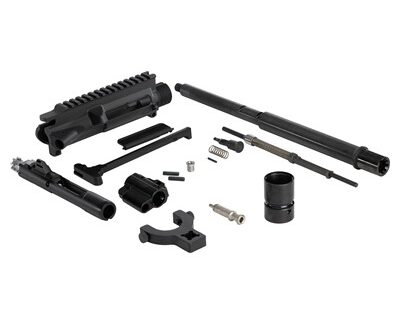BRN-4 STRIPPED BARREL,14.5''  HEAVY, 1-7, 1/2''-28,BLK NITRIDE