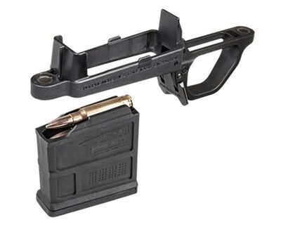 HUNTER 700 MAG WELL BOTTOM METAL FOR REMINGTON 700 SA BLACK