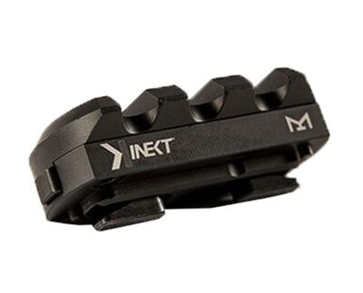 M-LOK RAIL 3 SLOT PICATINNY ALUMINUM BLACK 1.68''