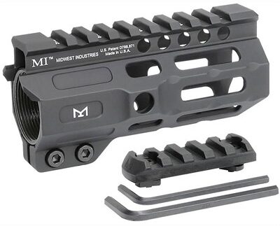 COMBAT HANDGUARD M-LOK ALUMINUM 4.5   BLACK