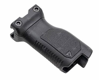 AR-15 ANGLED GRIP LONG W/CABLE MANAGEMENT FOR PIC RAIL BLK