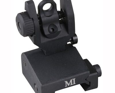 AR-15  FLIP-UP ADJUSTABLE MCTAR-SPLP REAR SIGHT BLACK
