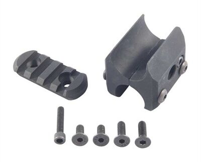 TACTICAL BARREL/MAG CLAMP W/ PICATINNY RAIL