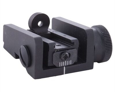 SPRINGFIELD M1 CARBINE ADJUSTABLE  REAR SIGHT BLACK