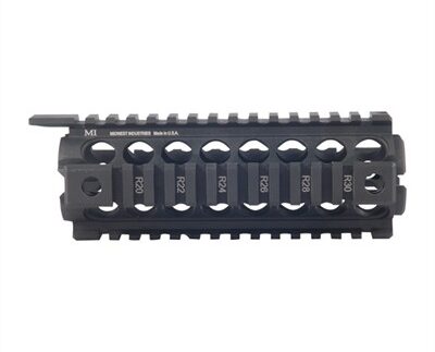 TWO-PIECE CARBINE FOREND, BLACK