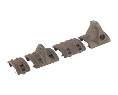 XTM PICATINNY HANDSTOP KIT FOR AR-15 FDE