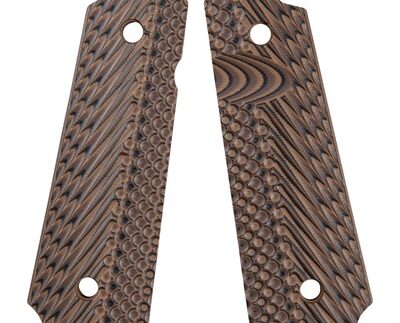 VZ OPERATOR II GRIPS, HYENA BROWN