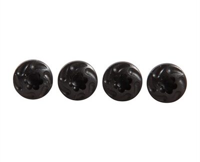 TURBO SCREWS (4) FS BLK OUT