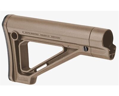 MOE FIXED MIL-SPEC CARBINE STOCK FOR AR-15 FDE