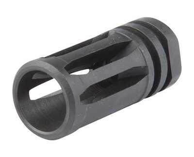 EXTENDED A2 FLASH SUPPRESSOR 22 CALIBER 1/2-28 STEEL BLACK