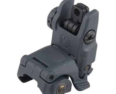 MBUS REAR SIGHT FLIP-UP POLYMER FOR AR-15 STEALTH GRAY