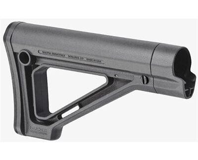 MOE FIXED MIL-SPEC CARBINE STOCK FOR AR-15 GRAY