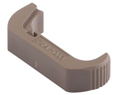 VICKERS TACTICAL EXT MAG RELEASE FOR GEN 4/GEN 5, GLOCK TAN