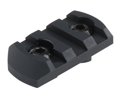 M-LOK RAIL 3-SLOT PICATINNY 1.5'' ALUMINUM FOR AR-15 BLACK