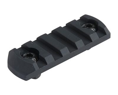 M-LOK RAIL 5-SLOT PICATINNY 2.375''ALUMINUM FOR AR-15 BLACK