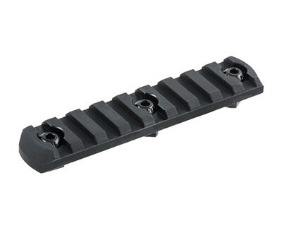 M-LOK RAIL 9-SLOT PICATINNY 3.875'' ALUMINUM FOR AR-15 BLACK