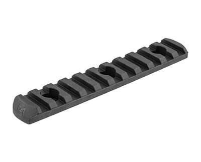 M-LOK RAIL 11-SLOT PICATINNY 4.9'' POLYMER FOR AR-15 BLACK
