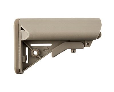 AR-15 ENHANCED SOPMOD STOCK COLLAPSIBLE MIL-SPEC FDE