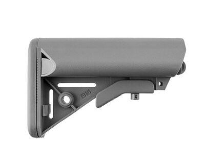 AR-15 ENHANCED SOPMOD STOCK COLLAPSIBLE MIL-SPEC GRAY