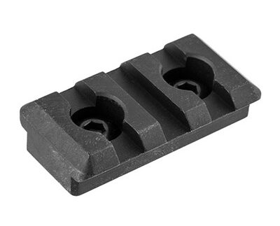 M-LOK RAIL 3 SLOT PICATINNY ALUMINUM BLACK