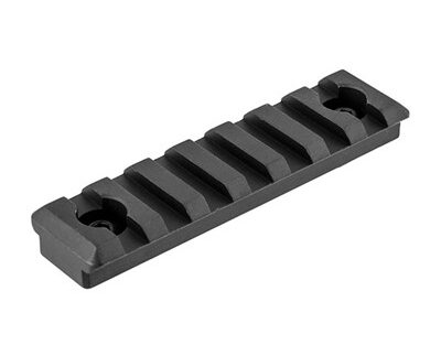 M-LOK RAIL 7 SLOT PICATINNY ALUMINUM BLACK