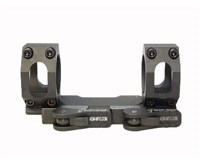 1'' 0 MOA BOLT ACTION MOUNT, BLACK