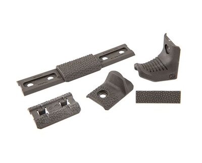 M-LOK HANDSTOP KIT POLYMER FOR AR-15 O.D. GREEN
