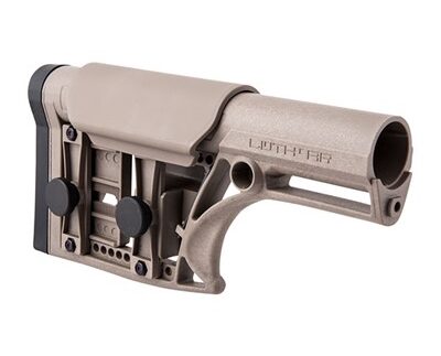 AR-15 MODULAR STOCK ASSY FIXED RIFLE LENGTH FDE