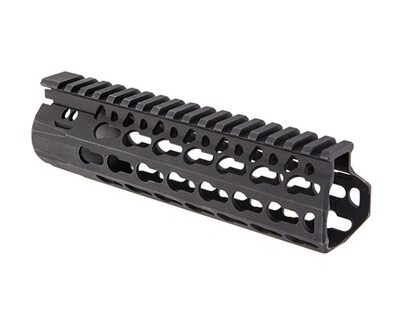 KMR ALPHA KEYMOD HANDGUARD, 7'', BLACK