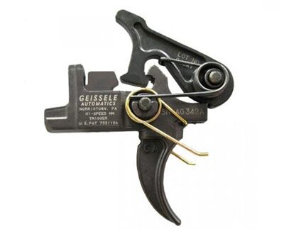 HI-SPEED NATIONAL MATCH 2-STG CURVED TRIGGER SET W/LARGE PIN