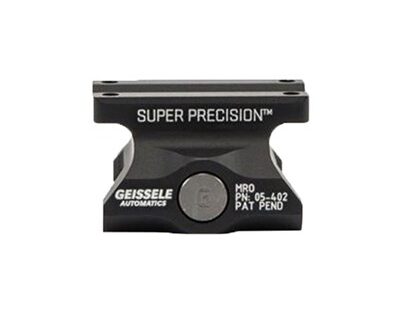 LOWER 1/3 CO-WITNESS BLACK MRO MOUNT