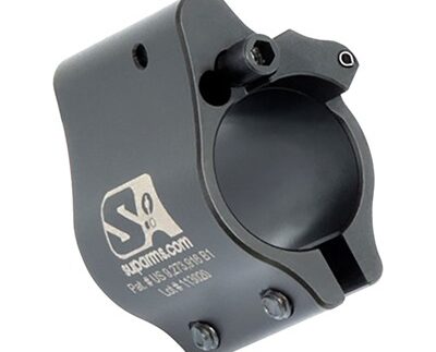 AR-15 CLAMP ON ADJUSTABLE GAS BLOCK .625'' BLACK