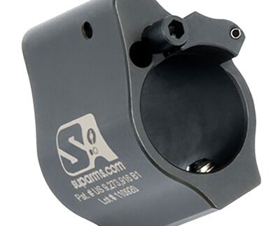 AR-15 SOLID ADJUSTABLE GAS BLOCK .625'' BLACK