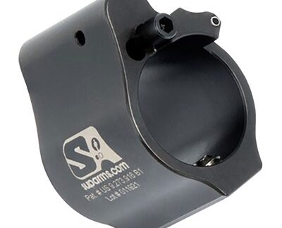 AR-15 SOLID ADJUSTABLE GAS BLOCK .750'' BLACK