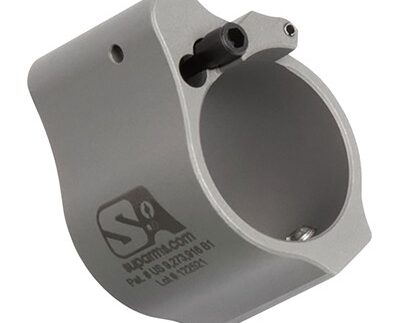 AR-15 SOLID ADJUSTABLE GAS BLOCK .875'' STAINLESS STEEL